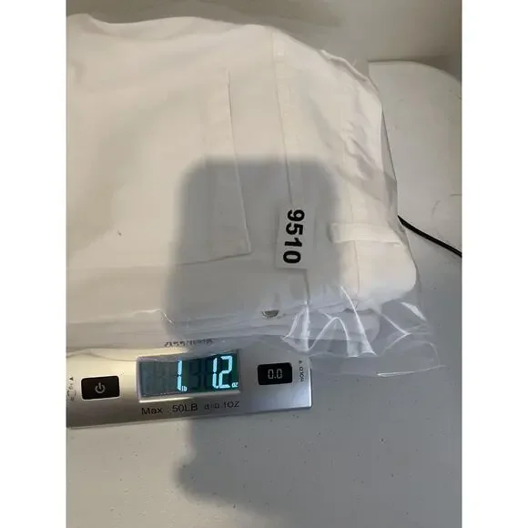 J.McLaughlin Jeans Women's 10 White Straight Leg Five Pocket Denim Pants Casual - Picture 8 of 8